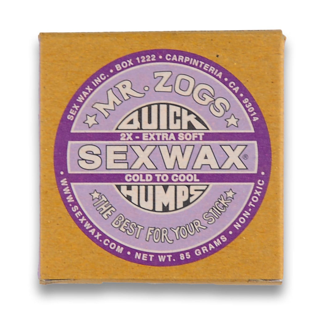 Sex Wax Quick Humps Wax - Blue (extra Hard)