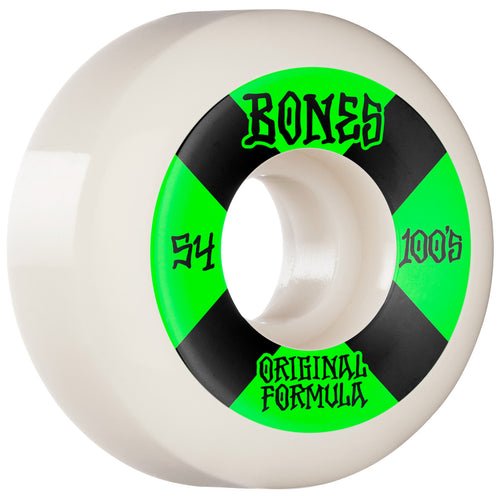 Bones 100s Original V5 100A 54mm Skateboard Wheels