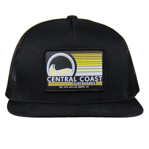 Central Coast Surf Nine Ball Flat Bill Trucker Hat
