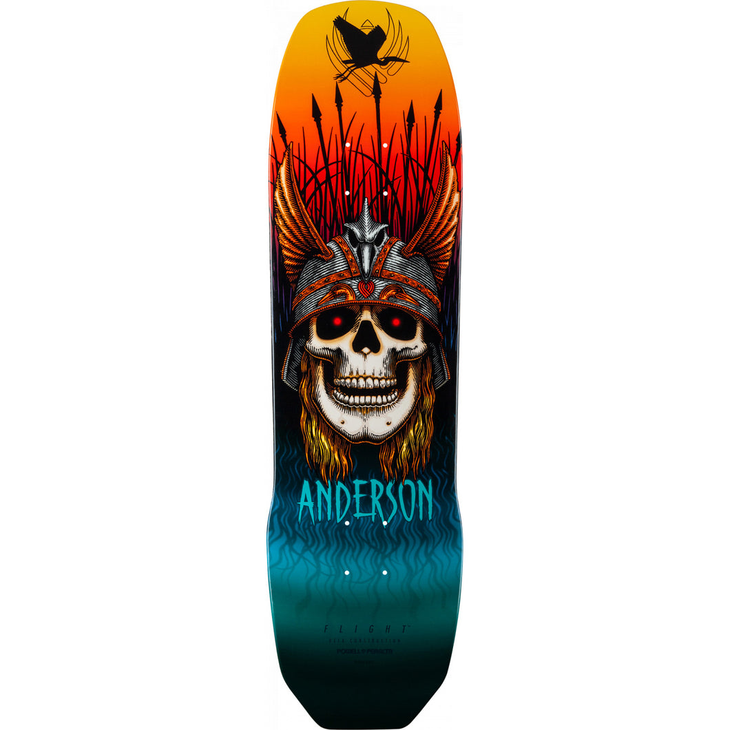 Powell Peralta Andy Anderson Heron Flight Skateboard Deck 8.45