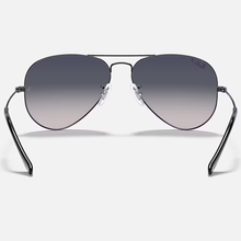 Load image into Gallery viewer, Ray-Ban Aviator Polarized Gunmetal/Blue Grey Gradient
