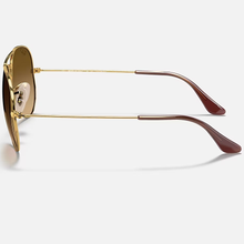 Load image into Gallery viewer, Ray-Ban Aviator Polarized Gold/Brown Gradient
