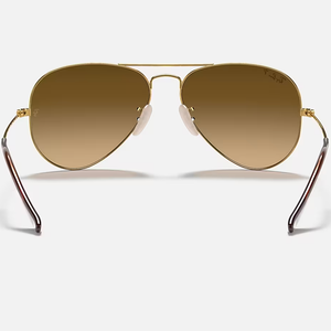 Ray-Ban Aviator Polarized Gold/Brown Gradient