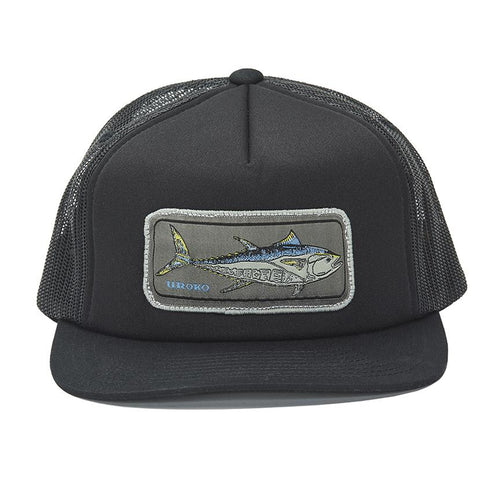 Uroko Bluefin Patch Foam Trucker Hat Black
