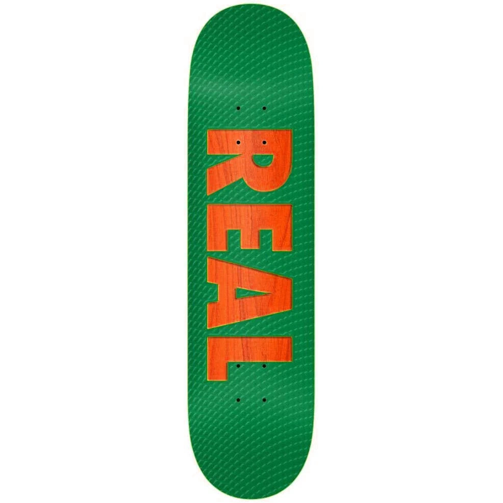 Real Bold Team Assorted Green / Red Skateboard Deck 8.38