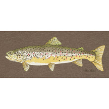 Load image into Gallery viewer, Uroko Brown Trout T-Shirt Espresso
