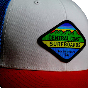 Central Coast Surf Hills Snapback Mesh Hat