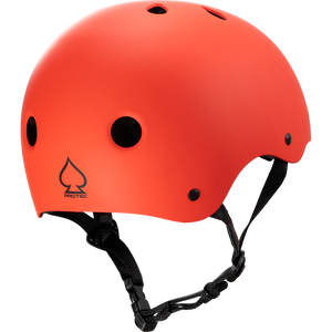 Protec Classic Certified Skate Helmet EPS Matte Bright Red