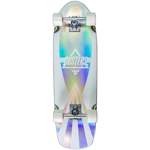 Dusters Cazh Cosmic 29.5" Holographic Cruiser Complete Skateboard