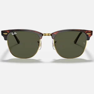 Ray-Ban Clubmaster Tortoise/Green Classic G15