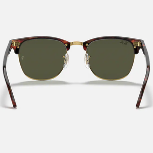 Ray-Ban Clubmaster Tortoise/Green Classic G15