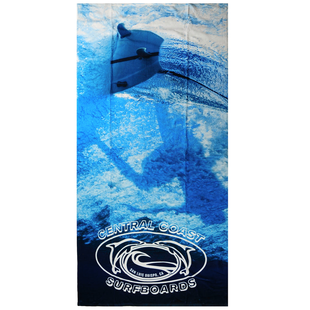 Central Coast Surfboards Cutback Cotton/Microfiber Towel