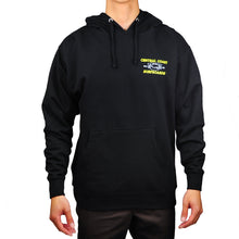 Load image into Gallery viewer, Central Coast Surfboards Dolphins Banner Men&#39;s Pullover Hoodie
