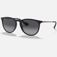Load image into Gallery viewer, Ray-Ban Erika Sunglasses Matte Black/Gradient Grey
