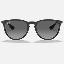 Load image into Gallery viewer, Ray-Ban Erika Sunglasses Matte Black/Grey Polarized
