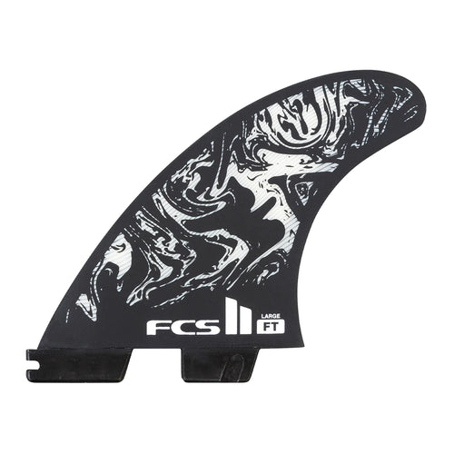 FCS II Filipe Toledo Tri Fins Medium White