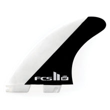 Load image into Gallery viewer, FCS II Mick Fanning Performance Core Tri Fin Black/White Large
