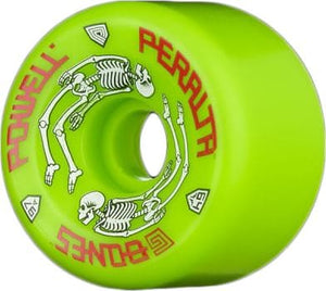 Powell Peralta G-Bones 97A 64mm Skateboard Wheels Green
