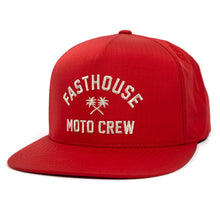 Load image into Gallery viewer, Fasthouse Haven Snapback Five Panel Flat Brim Hat
