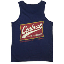 Load image into Gallery viewer, Central Coast Surfboards High Life Men&#39;s Tank Top Back
