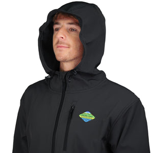 Central Coast Surfboards Jake Insulated Soft Shell Hooded Jacket