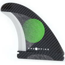 Load image into Gallery viewer, Endorfins KS1 3 Fin Set Futures/Single Tab Thruster
