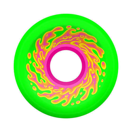Slime Balls Mini OG Slime Green/Pink 78A 54.5mm Skateboard Wheels Pack of 4