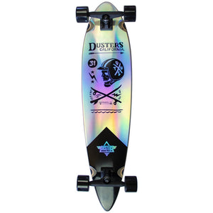 Dusters Moto Cosmic Complete Longboard Skateboard 37.0