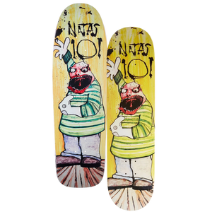 New Deal Natas 101 Sock Puppet Skateboard Deck