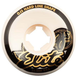 OJ Elite Hardline 99A 56mm Skateboard Wheels 4 Pack