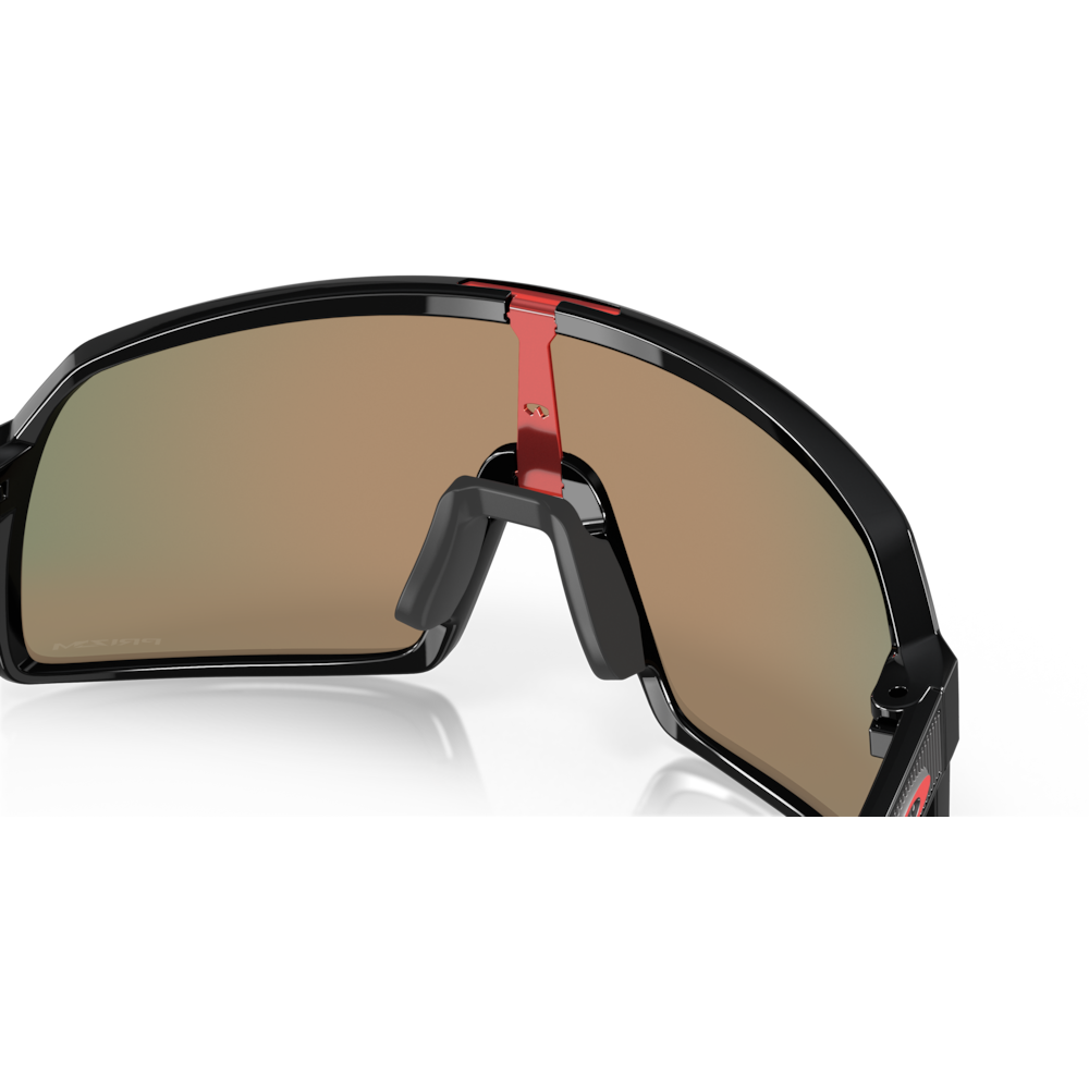 Sutro Prizm Black Lenses, Polished Black Frame Sunglasses