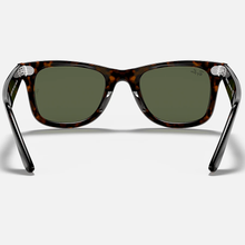 Load image into Gallery viewer, Ray-Ban Original Wayfarer Sunglasses Tortoise/Green
