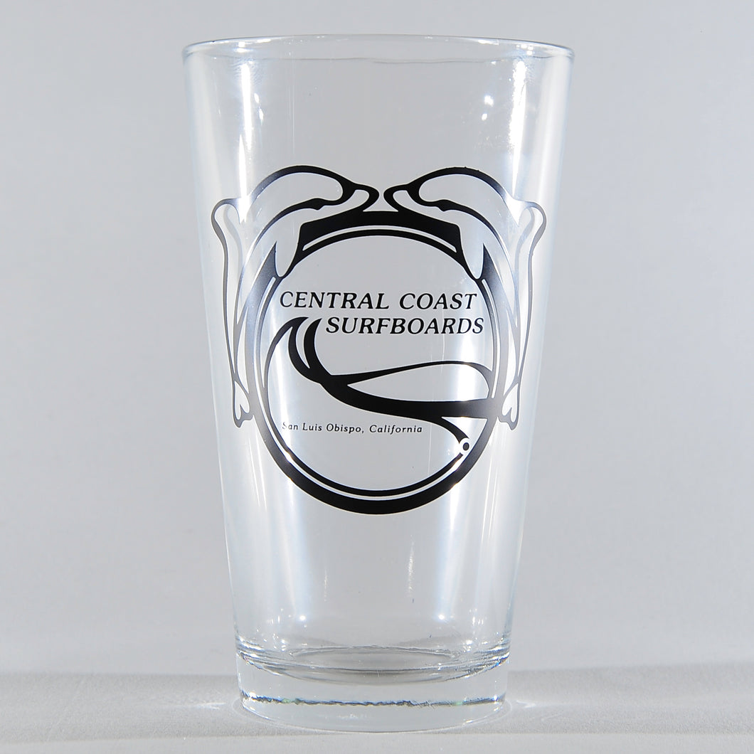 Central Coast Surfboards Dolphin Pint Glass