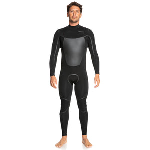 Quiksilver Marathon Sessions 4/3 Men's Chest Zip Wetsuit
