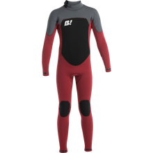 Load image into Gallery viewer, Buell Youth 4/3 RBZ Back Zip Full Wetsuit
