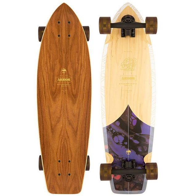 Arbor Rally Groundswell Cruiser Complete Skateboard | CCSurf.com