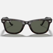 Load image into Gallery viewer, Ray-Ban Original Wayfarer Sunglasses Polarized Tortoise/Green
