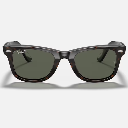 Ray-Ban Original Wayfarer Sunglasses Polarized Tortoise/Green