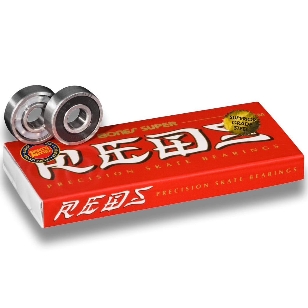 Bones Super Reds Bearings 8-Pack