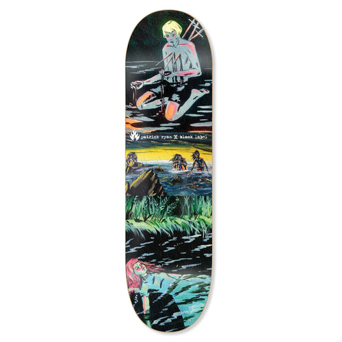 Black Label Ryan Violet Actions Skateboard Deck 8.25