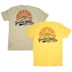 Central Coast Surfboards San Luis Obispo Mountain Top T-Shirt