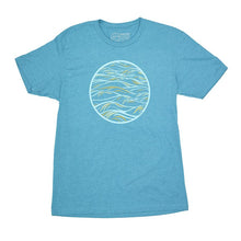 Load image into Gallery viewer, Uroko Sunrise T-Shirt Teal
