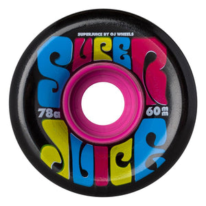 OJ Super Juice 78A 60mm Skateboard Wheels  CMYK