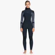 Load image into Gallery viewer, Roxy Syncro 5/4/3 Chest Zip Hooded Women&#39;s Wetsuit

