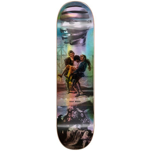 Madness Trey Wood Blackout Holographic R7 Skateboard Deck 8.25