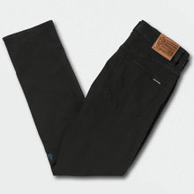 Load image into Gallery viewer, Volcom Vorta Slim Fit Jeans Black Out
