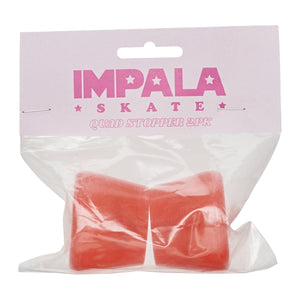 Impala 2-Pack Skate Stoppers with Bolts Red