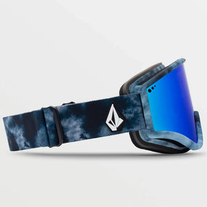 Volcom Yae Snowboard Goggles Bleach/Purple Chrome