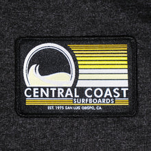 Load image into Gallery viewer, Central Coast Surfboards Nine Ball Patch Zip-Up Hooded Sweatshirt
