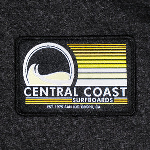 Central Coast Surfboards Nine Ball Patch Zip-Up Hooded Sweatshirt